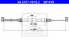 ATE 24.3727-1010.2 Cable, parking brake